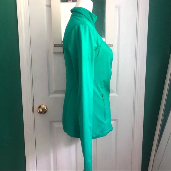 Zella Kelly Green Activewear zip up jacket SP - Picture 2 of 7